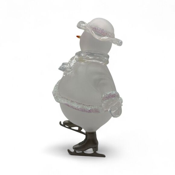 VTG House of Lloyd Christmas Around The World Skating Snowlady & Snowman - Picture 5 of 13